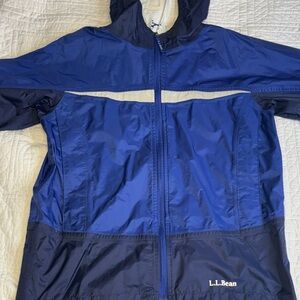 L.L. Bean Two-Tone Blue Windbreaker